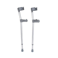 Double Adjustable Ergonomic Crutches - Millercare
