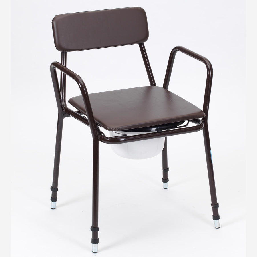 Homecraft Height Adjustable Stacking Commode | CLH Healthcare