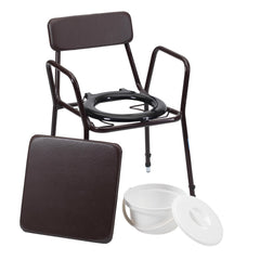 Drive Adjustable Height Stacking Commode - Millercare