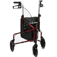 Drive Flame Aluminium Tri Walker - Millercare