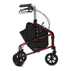 Drive Flame Aluminium Tri Walker - Millercare
