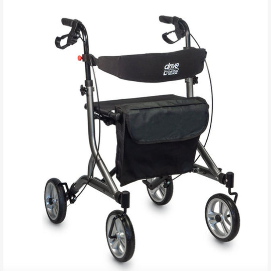 Drive Nitro SL Rollator Lightweight Folding 4 Wheel Walker