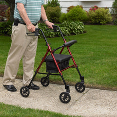 Drive R8HA Lightweight Rollator Adjustable Seat & Handle Height - Millercare