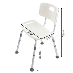 Drive Shower Stool With Backrest - Millercare