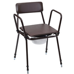 Drive Stacking Commode Adjustable Height Removable Armrests - Millercare
