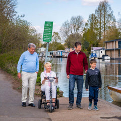 Efoldi Lite Folding Travel Scooter - Millercare