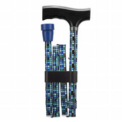 Folding Adjustable Walking Stick - Millercare