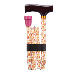 Folding Adjustable Walking Stick - Millercare