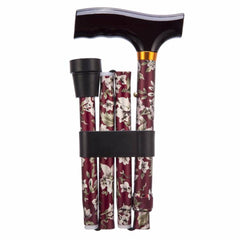 Folding Walking Stick 33 - 37" - Millercare