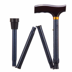 Folding Walking Stick 33 - 37" - Millercare