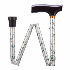 Folding Walking Stick 33 - 37" - Millercare