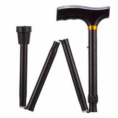 Folding Walking Stick 33 - 37" - Millercare