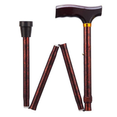 Folding Walking Stick 33 - 37" - Millercare