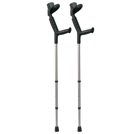 Forearm Crutches With Open Cuff