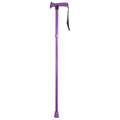 Gel Handled Folding Walking Stick - Millercare