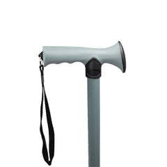 Gel Handled Folding Walking Stick - Millercare