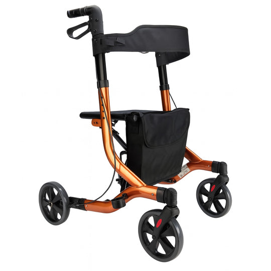 GoLite 4 Wheel Lightweight Rollator Walking Aid