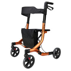 GoLite 4 Wheel Lightweight Rollator Walking Aid - Millercare