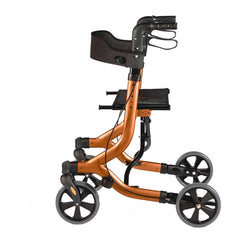 GoLite 4 Wheel Lightweight Rollator Walking Aid - Millercare