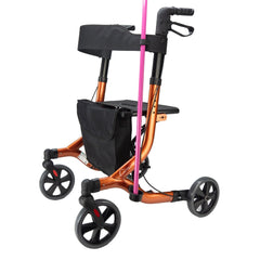 GoLite 4 Wheel Lightweight Rollator Walking Aid - Millercare
