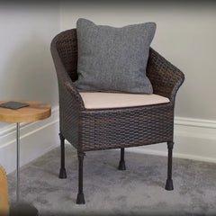 Gordon Ellis Walton Commode Chair Dark Wood - Millercare