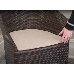 Gordon Ellis Walton Commode Chair Dark Wood - Millercare