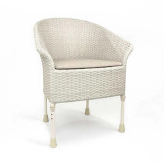 Gordon Ellis Walton Commode Chair White - Millercare