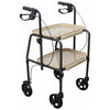 Height Adjustable Kitchen Dining Trolley With Brakes