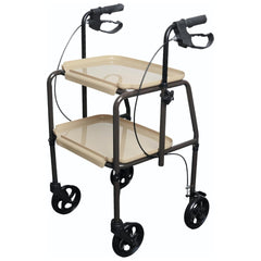 Handy Height Adjustable Kitchen Dining Trolley With Brakes - Millercare