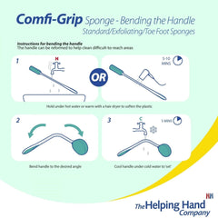 Helping Hand Comfi - Grip Exfoliator Sponge - HA078010 - Millercare
