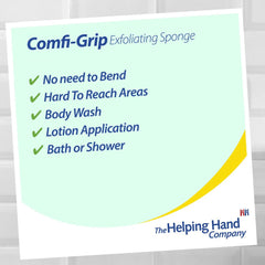 Helping Hand Comfi - Grip Exfoliator Sponge - HA078010 - Millercare