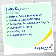 Helping Hand Long Handled Sponge 21" - Millercare