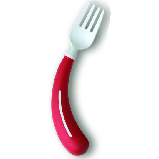 Henro-Grip Cutlery Fork Red - Right/Left Hand