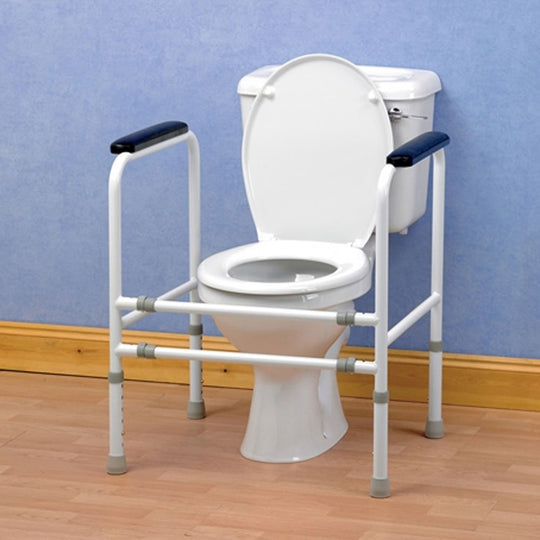 Homecraft Adjustable Toilet Surround Steel - 081124577