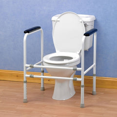 Homecraft Adjustable Toilet Surround Steel - 081124577 - Millercare