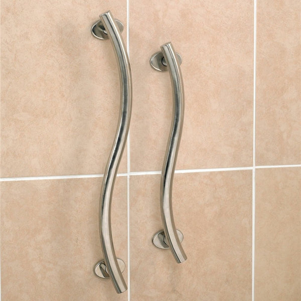 Homecraft Angled Steel Grab Rail - 27" - I Am Eligible For VAT Relief - View #9