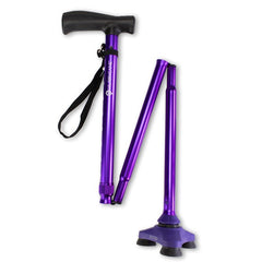 Hurrycane Folding Walking Stick - Millercare