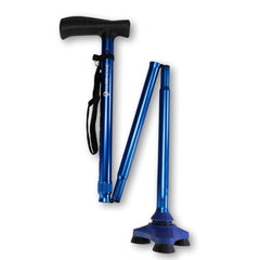 Hurrycane Folding Walking Stick - Millercare