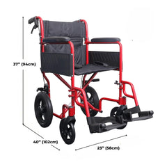 i - Lite Travel Transit Wheelchair - Millercare