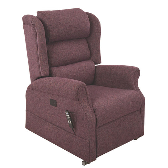 Iconic Waterfall Back Quad Motor Rise and Recliner - Medium