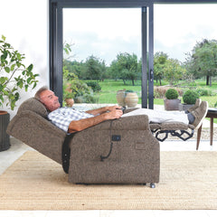 Iconic Waterfall Back Quad Motor Rise and Recliner - Small - Millercare