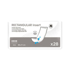 ID Rectangular Insert Pads Mini NW - Millercare