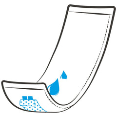 ID Rectangular Pads Mini With PE Strip - (11 x 36cm) - Millercare