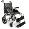 Karma Ergo 125 Transit Wheelchair Silver 18