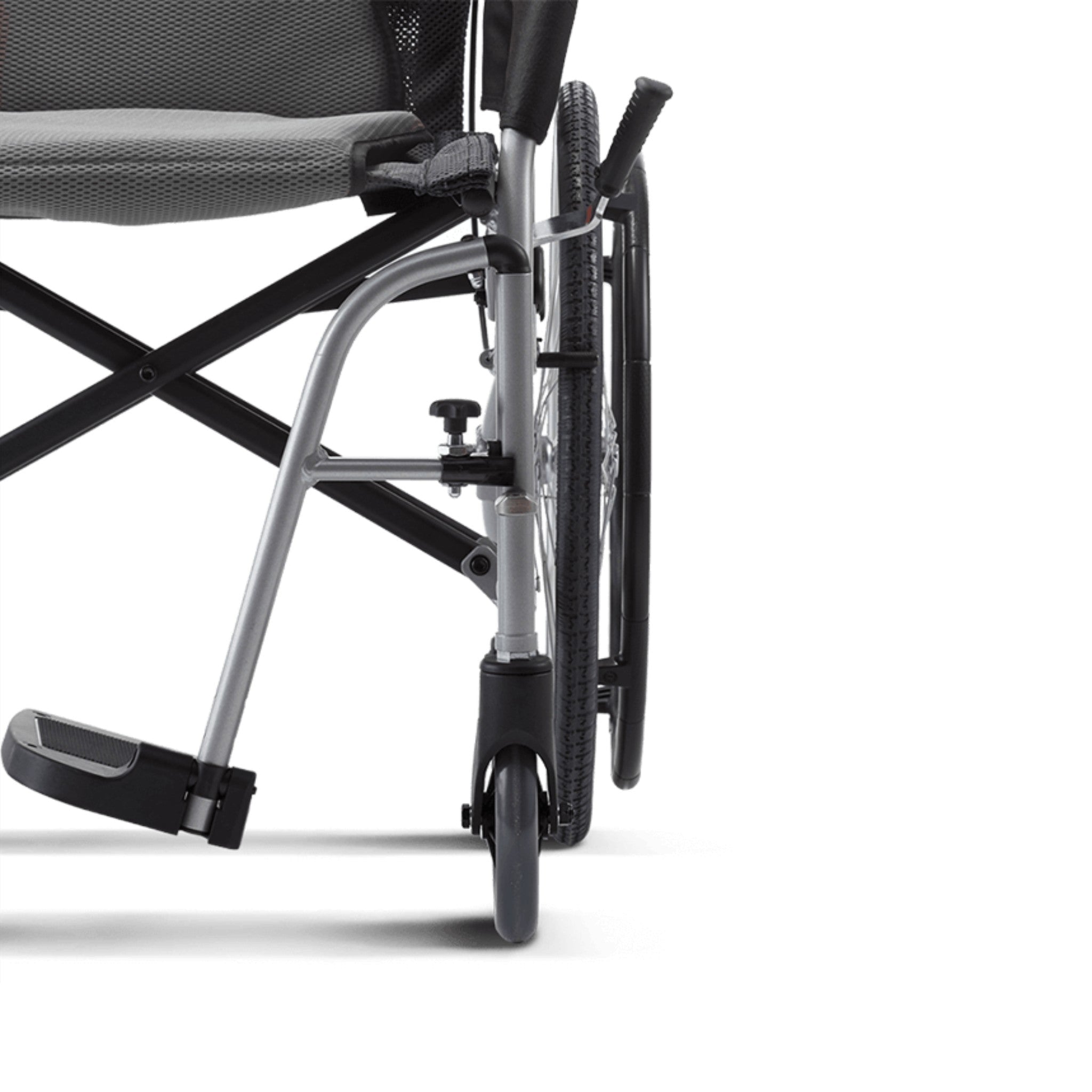 Karma Ergo Lite 2 Transit Wheelchair Silver 16 Millercare karma-ergo-lite-2-transit-wheelchair-silver-16-millercare