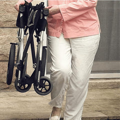 Karma Ergo Lite 2 Transit Wheelchair Silver 18" - Millercare