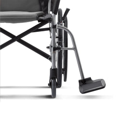 Karma Ergo Lite 2 Transit Wheelchair Silver 18" - Millercare