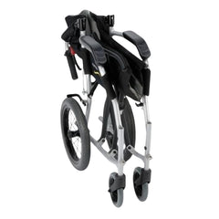 Karma Ergo Lite 2 Transit Wheelchair Silver 18" - Millercare