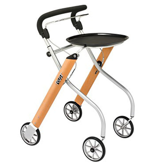 Lets Go Indoor Rollator Beech/Silver