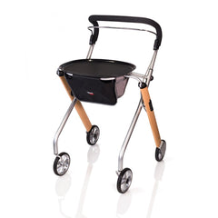 Lets Go Indoor Rollator Beech/Silver - Millercare